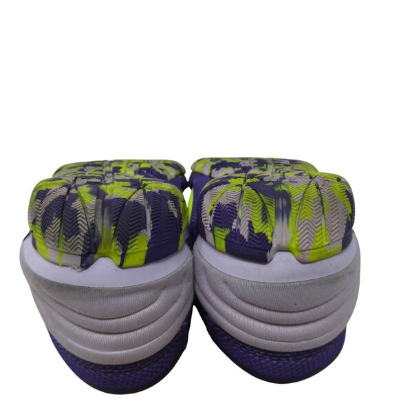 Nike Free Cross Bionic Purple Yellow Training Athletic Running Shoes Sneakers - Picture 11 of 12